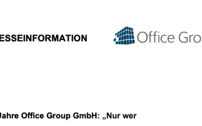 25 Jahre Office Group GmbH: „Nur wer sich weiterentwickelt, kann am Markt bestehen“