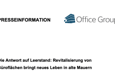Die Antwort auf Leerstand: Revitalisierung von Büroflächen bringt neues Leben in alte Mauern